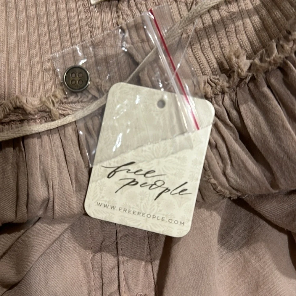 Free People We the Free Lyrical Long Sleeve Flowy Tunic Size S - NWT